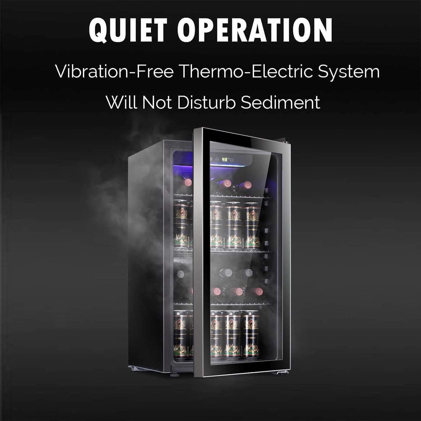 Antarctic Star 26 Bottle 130 Can Wine Cooler Fridge