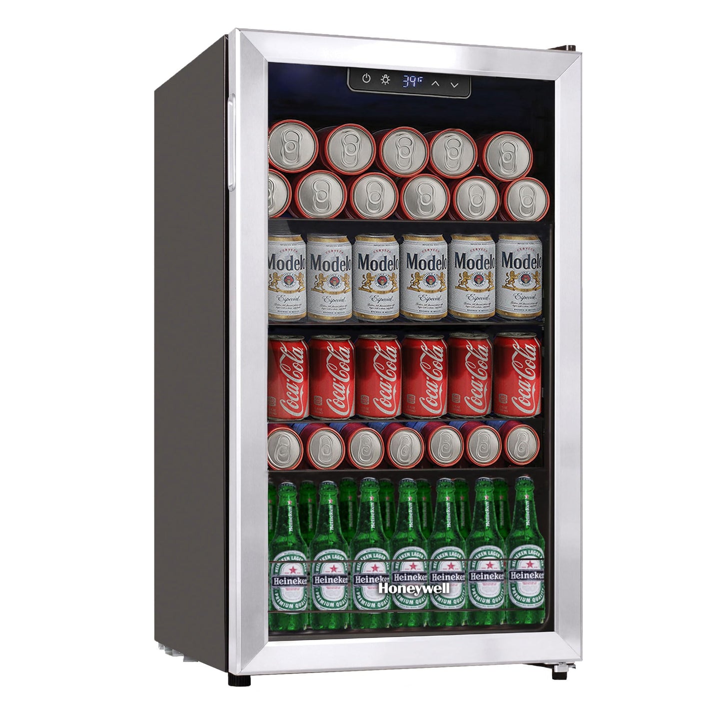 Honeywell Beverage Cooler 116 Can Fridge for Beer Soda & Wine
